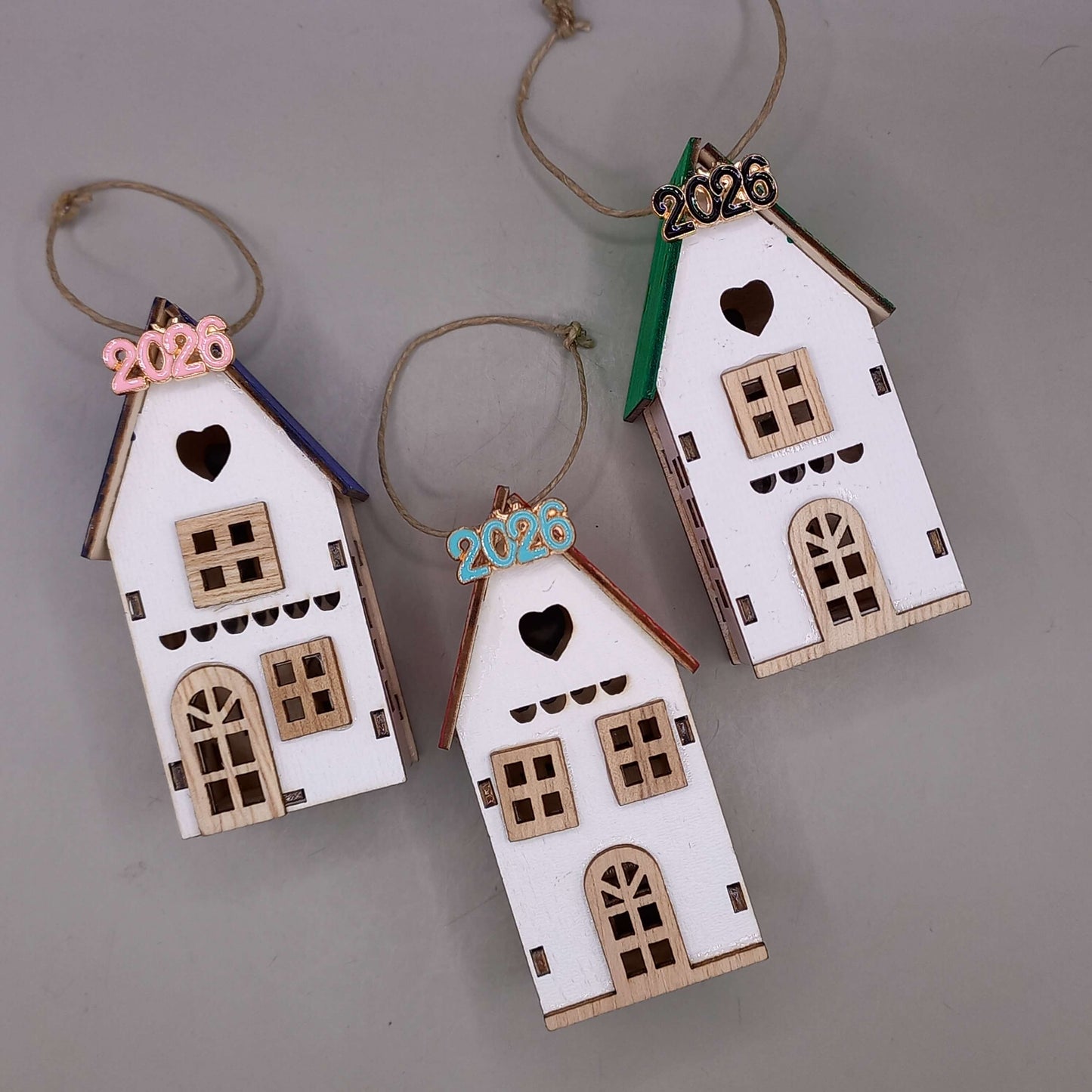 Γούρι 2026~Σπιτάκια (3 χρώματα)_2