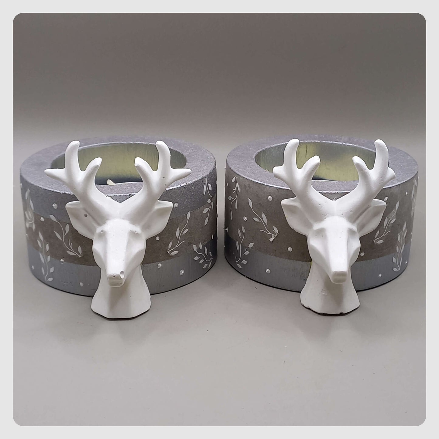 Ρεσώ Τάρανδοι - Γκρι (Σετ 2τμχ)