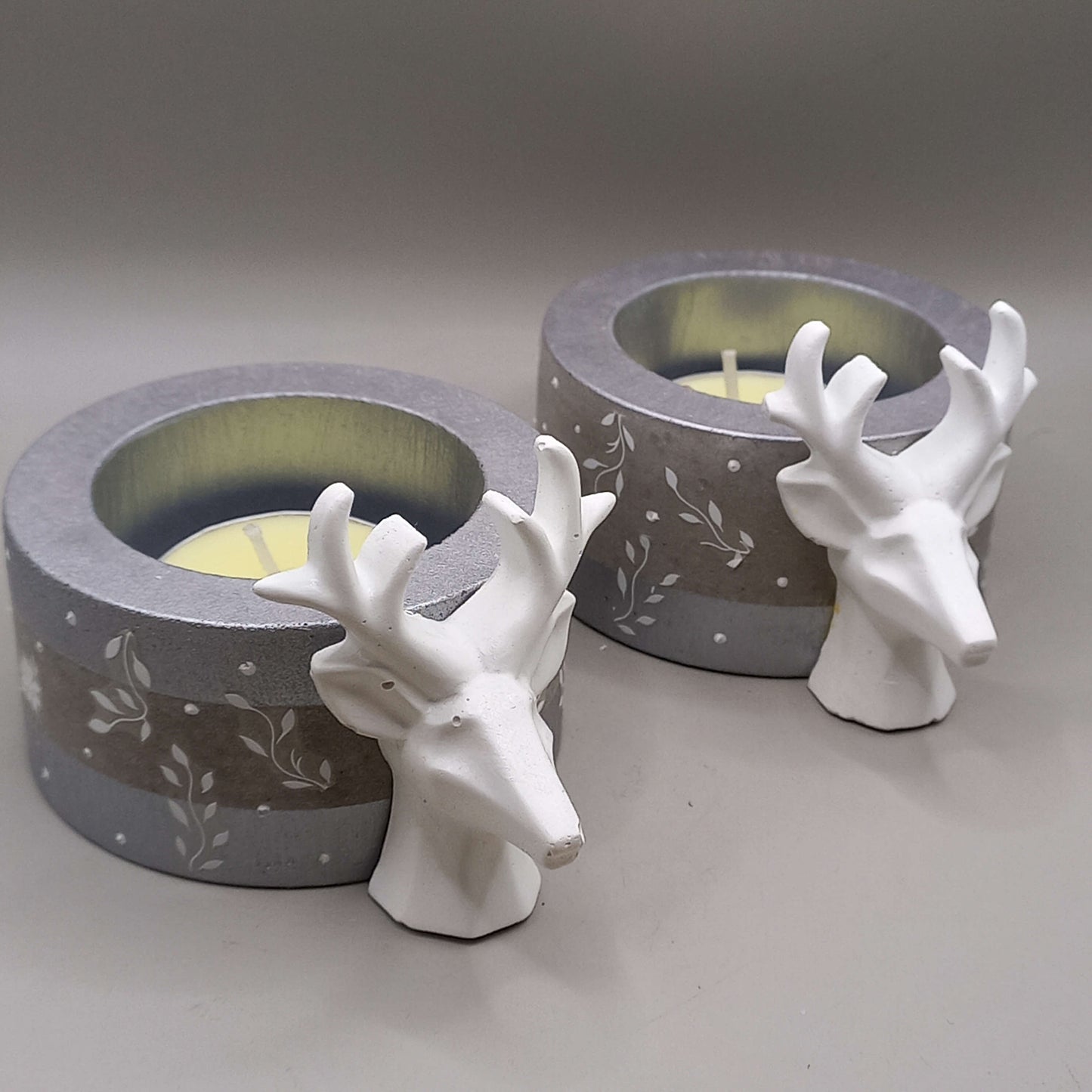 Ρεσώ Τάρανδοι - Γκρι (Σετ 2τμχ)