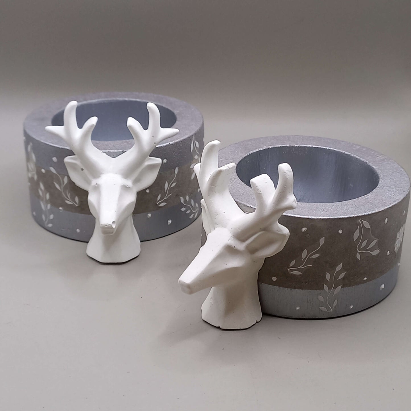 Ρεσώ Τάρανδοι - Γκρι (Σετ 2τμχ)