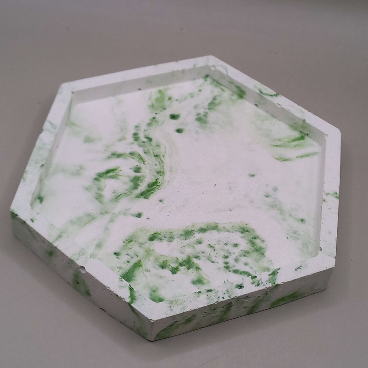 Σουβέρ "Hexagon" - MARBLE (Σετ 4τμχ)