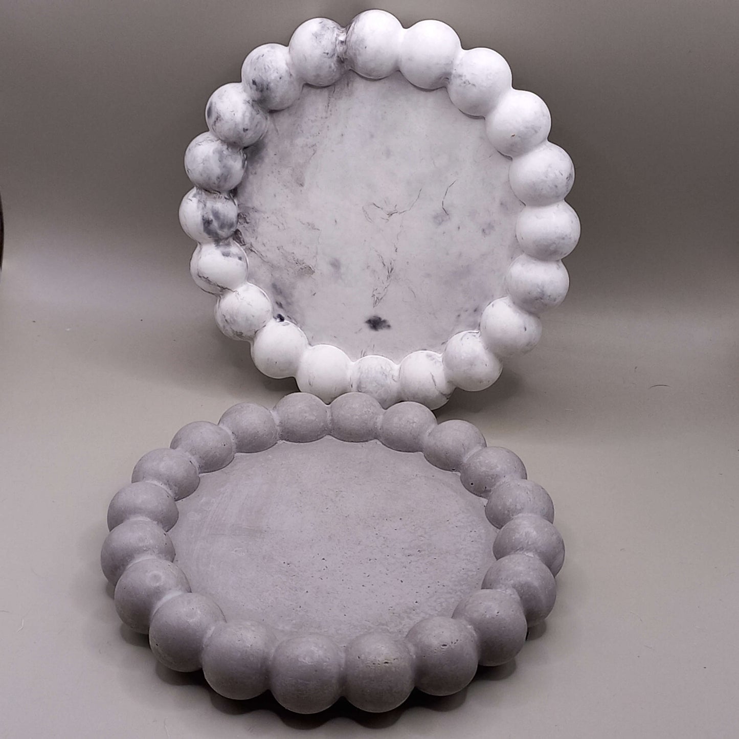 Σουβέρ "Bubbles" - ΣΤΡΟΓΓΥΛΟ (Σετ 2τμχ)