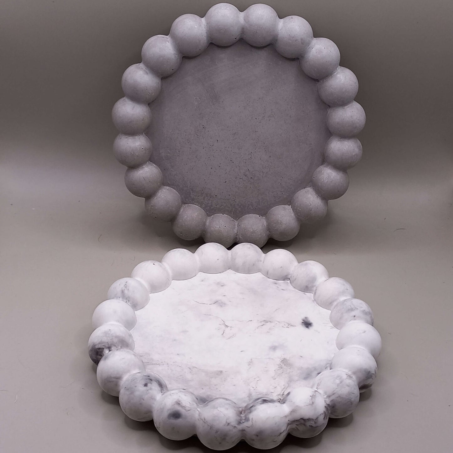 Σουβέρ "Bubbles" - ΣΤΡΟΓΓΥΛΟ (Σετ 2τμχ)